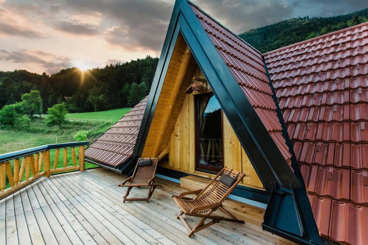 Forest Glade Cottage - Koca Na Jasi Recica ob Savinji المظهر الخارجي الصورة